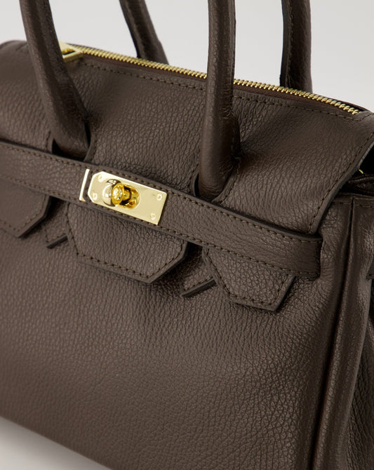 Italian Styled 100% Leather Roma Medium - Joni Luxury